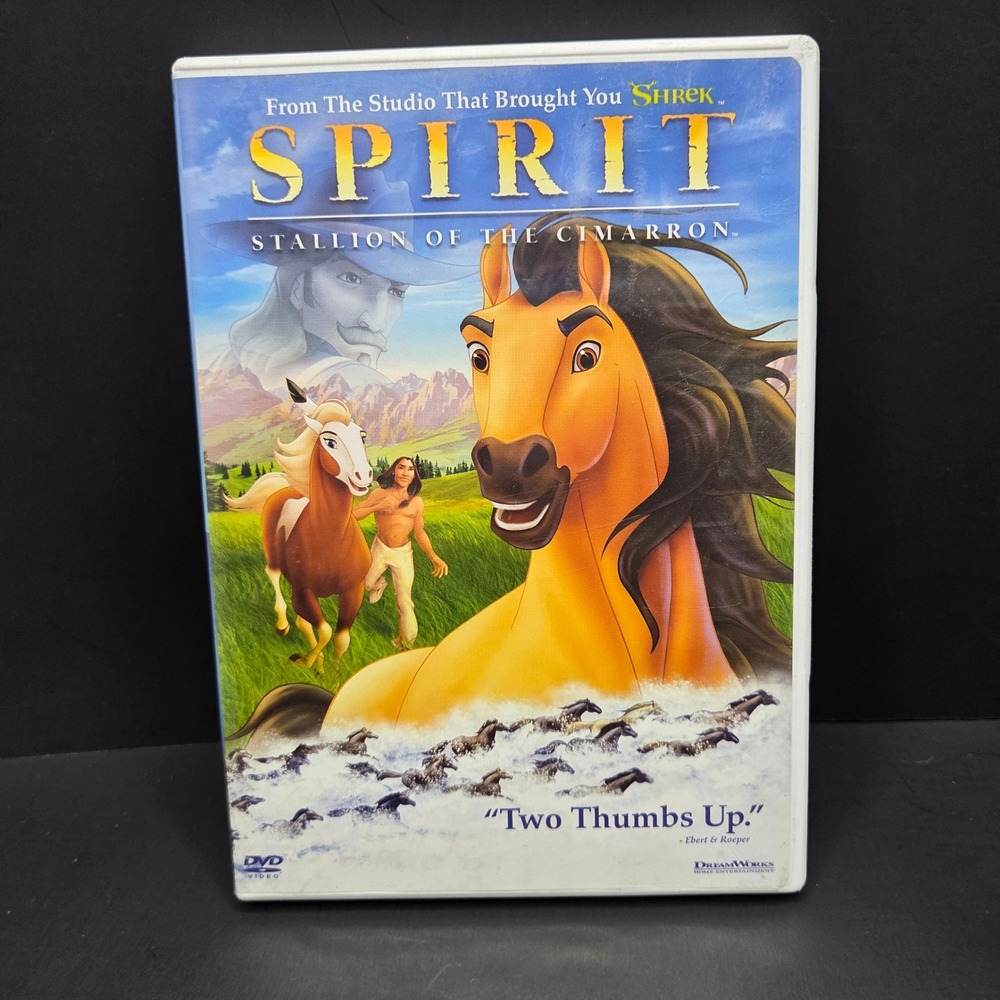 DreamWorks Spirit Stallion of the Cimarron DVD Full Screen Animated Movie Horse